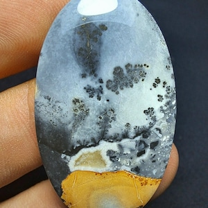 Scenic Maligano Jasper cabochon Landscape Picture Stone Jasper Cabochon beautiful for pendant for designer cabochon rare gemstone - A384