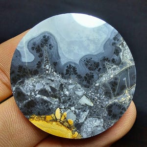 Scenic Maligano Jasper cabochon Landscape Picture Stone Jasper Cabochon beautiful for pendant for designer cabochon rare gemstone - A419