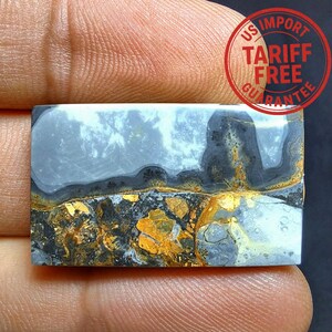 Scenic Maligano Jasper cabochon Landscape Picture Stone Jasper Cabochon beautiful for pendant for designer cabochon rare gemstone - A692
