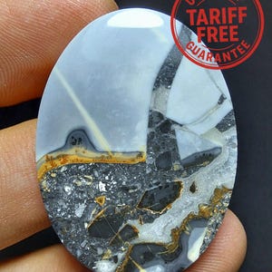 Scenic Maligano Jasper cabochon Landscape Picture Stone Jasper Cabochon beautiful for pendant for designer cabochon rare gemstone - A619