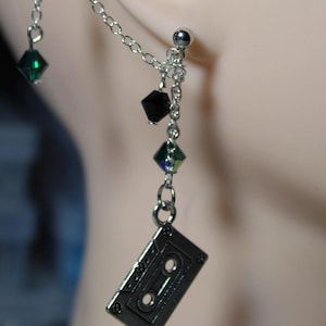 The Magnus Archives Inspired Earrings with Ear Cuff