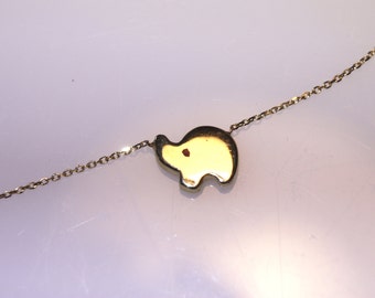 Elephant Necklace 14K gold or sterling silver