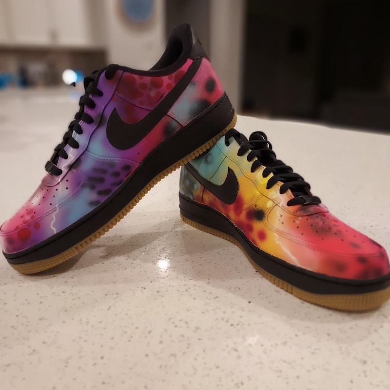 Airbrushed Shoes - Etsy