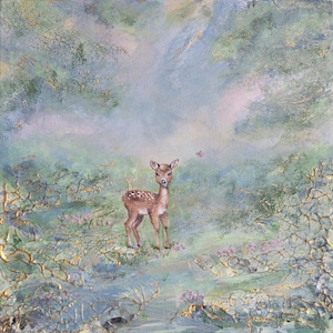 Baby Deer, Acrylic Print