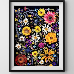 Pressed Flower Print