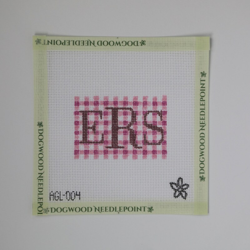 Monogram Needlepoint Etsy
