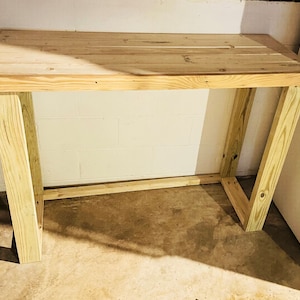 Handcrafted Work Bench