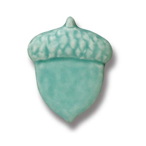 Tuile de gland, art céramique, poterie en céramique, décoration, cadeau de meilleur ami, cadeau de pendaison de crémaillère, décoration de petite maison, cadeau de gland,