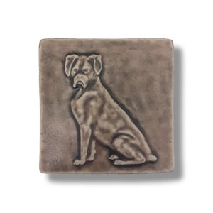 Boxer Dog Tile