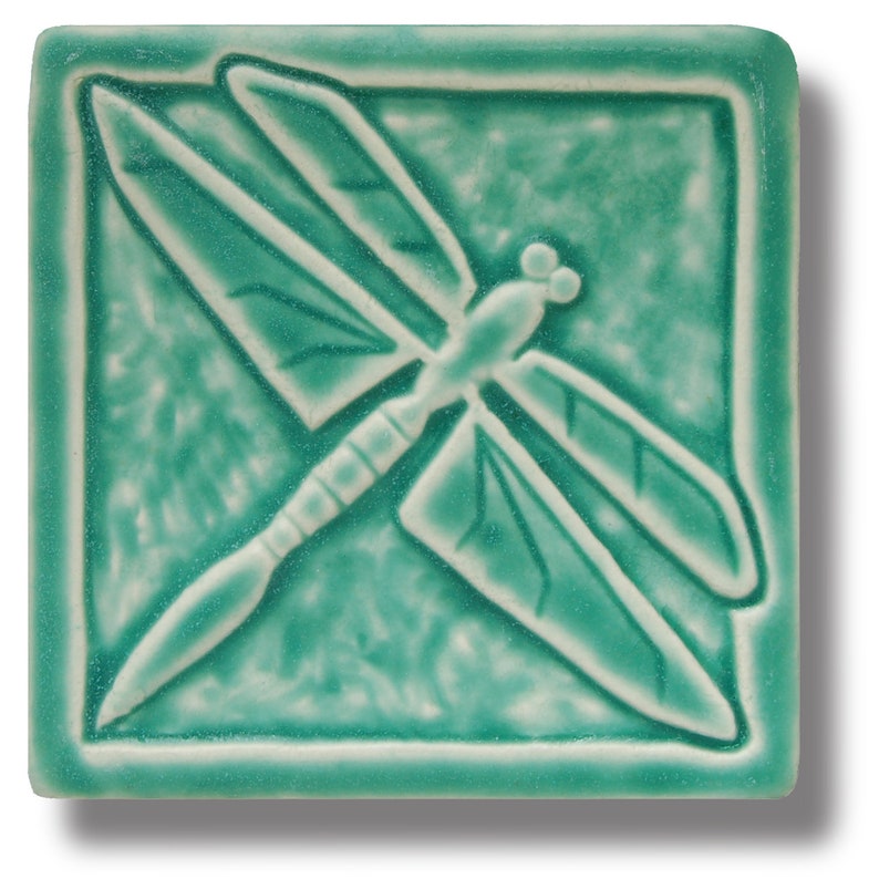 Dragonfly Wall Art Tile Image 0