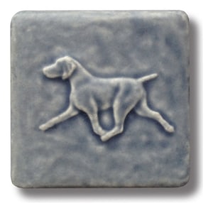 Piastrella artistica Weimaraner