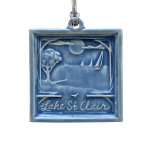Lake St. Clair Art Ornament