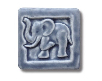 Elephant Art Tile 3x3"