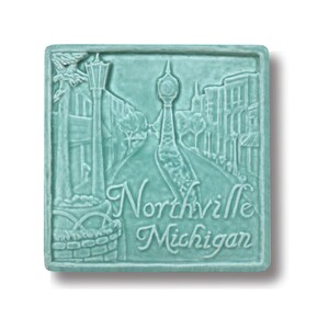 Northville Art Tile Craftsman Style Ceramic decor ideas Northville Michigan tile gifts for home Clay Wall Art inspiration Vintage Style