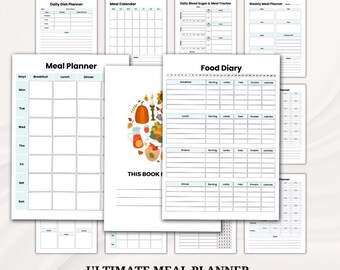 Kwiatowe rozkosze | Tygodniowy plan posiłków do druku dla zdrowszych nawyków