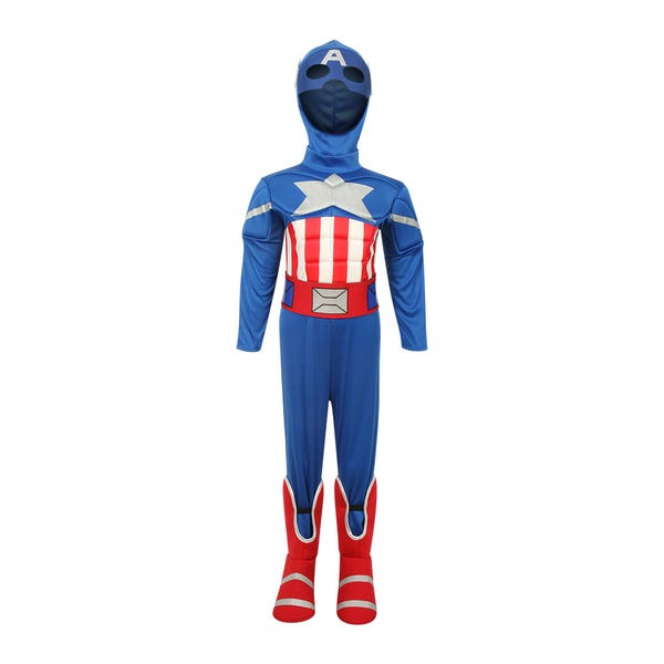 Children's Patriotic Tank and Pants Outfit Set with Hat