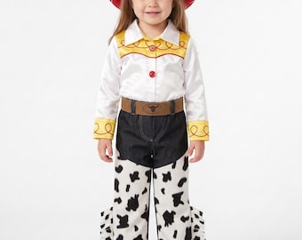 Cowgirl Costume for Girls – Western Outfit Set for Halloween, Birthdays, Rodeo Parties, and Dress-Up