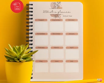 yearly planner, ultimate planner, printable planner, 2026 planner, digital planner, goal setting, productivity planner, goal planner,