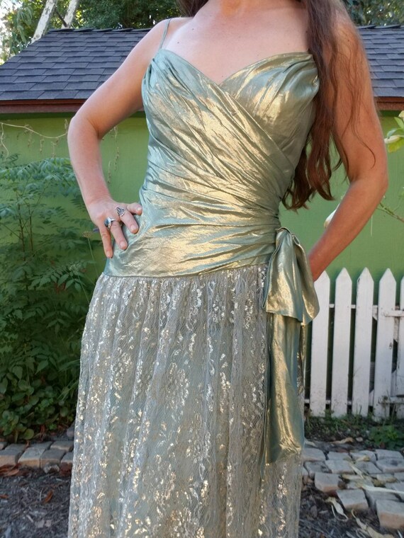 1980s gown