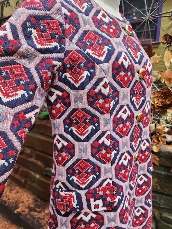 Brocade & Tapestry Patchwork Jacket (S)