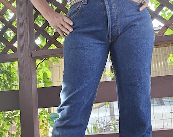 Levi's XX 501's 33x34 button fly Y2K indigo denim jeans 2000s