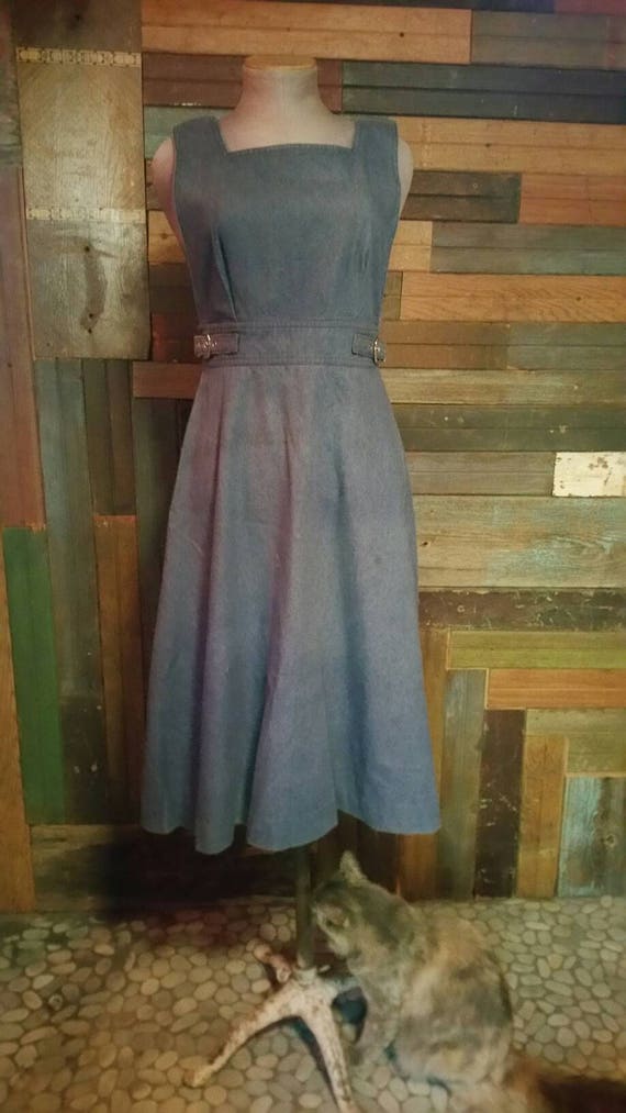 designer pinafore dress