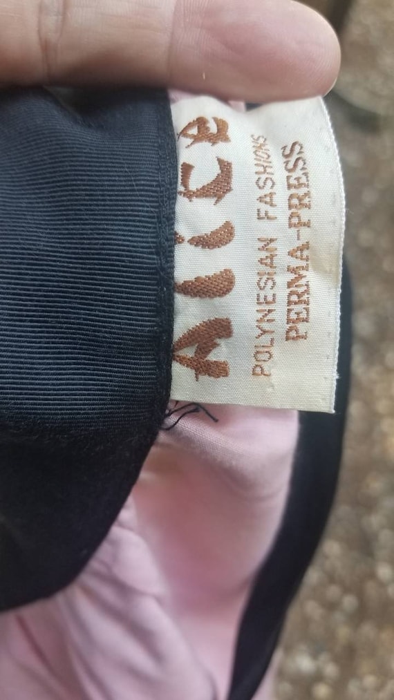 Psychedelic designer alice patchwork polynesian 6… - image 2