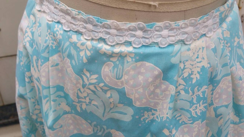 Designer 1960/'s 1970/'s animal print skirt by Lilly pulizer vintage boho mod tiger collectable