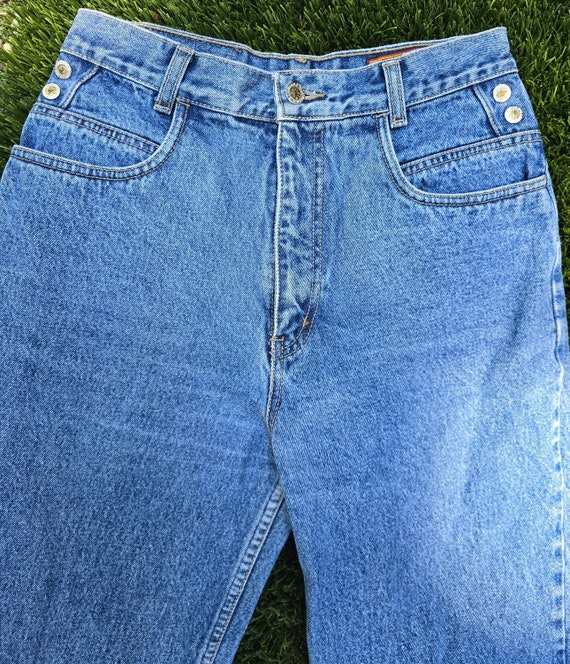 Buy 1980s Designer Lawman Jeans Western Denim Bare Back Medium Wash Waist 28.5 Rockies Style Metal Rocker Online in India Etsy