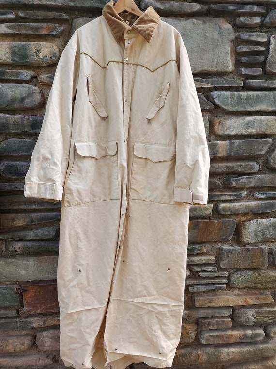80s 90s Shaefer Outfitter Cotton Linen Duster Motoring Coat 80s 90s Shaefer Outfitter Cotton Linen Duster Motoring Coat