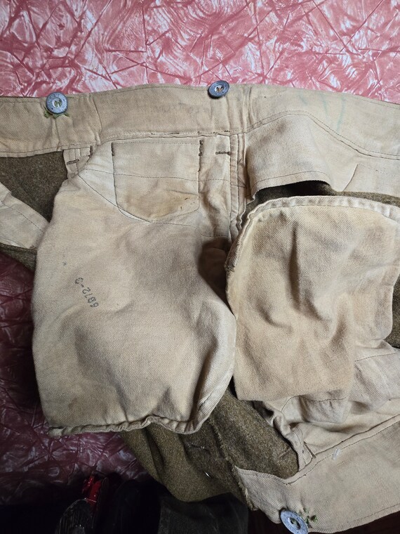 WWI US army jodhpurs military wool rare genuine anti… Gem