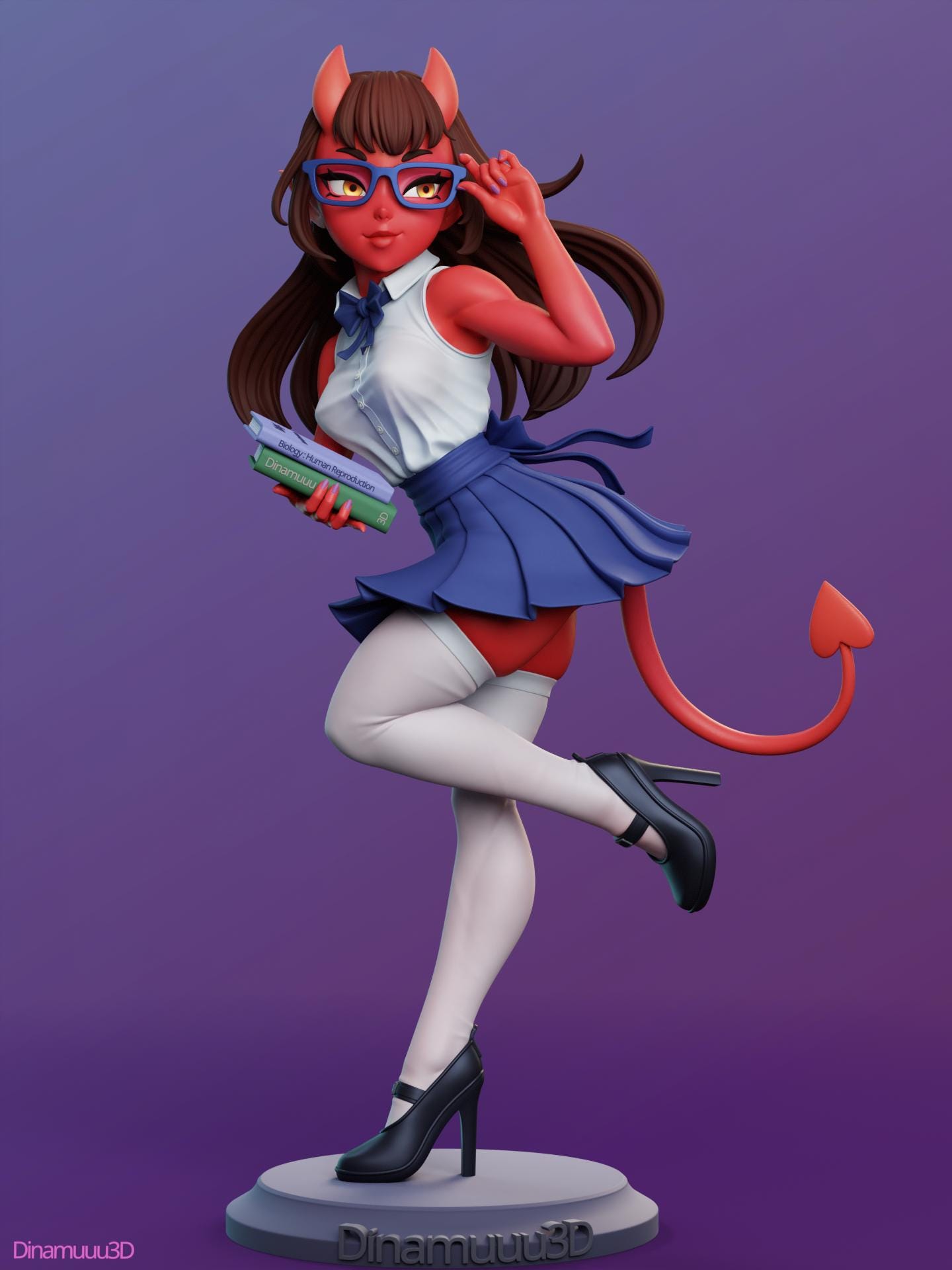 Meru Succubus Demon | 3D Printed Model by Dinamuuu3d | eBay