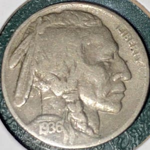 1936 Buffalo Nickel