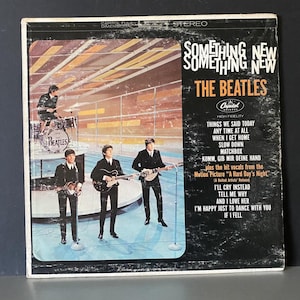 Vintage Vinyl Album The Beatles Something New Capitol Records  1964