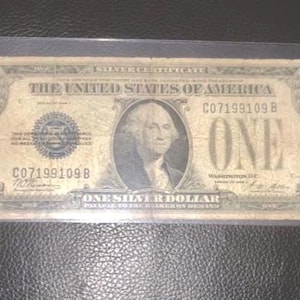 1928 1 Dollar Funny Money Silver Certificate