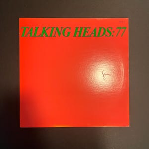 1977 Vinyl Album The Talking Heads 77
