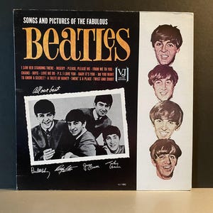 Vintage Vinyl Album; Songs, Pictures And Stories Of The Fabulous Beatles - 1964