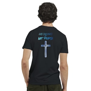 Bekräftelse-T-shirt | Citat om självkänsla | Ekologisk bomull | Stilla havet och svart | S-2XL bild 2