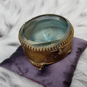 Art Nouveau Small Jewelry Trinket Box, Europe ca. 1890