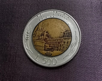 500 リラ 1985 イタリア共和国 - Etsy 日本