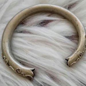 Indonesian Antique Tribal Snake Bracelet in Mixed Metals, Timor Indonesian Archipelago 19th to Early 20th Century
