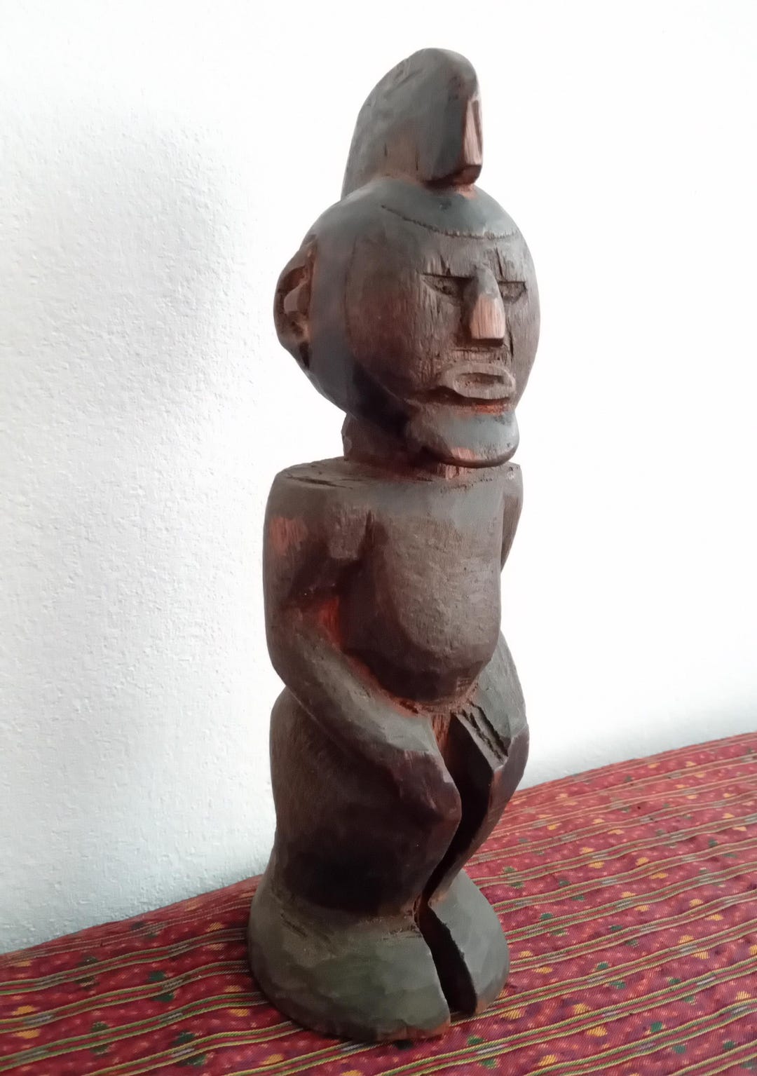 Congolese Bayaka Statue, Tribal Old African Sculpture, Belgian Congo ...