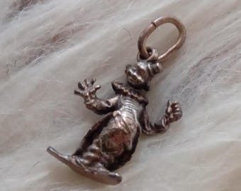 Antique Mini 'Charm' Silver Pendant, Western Europe 1880's