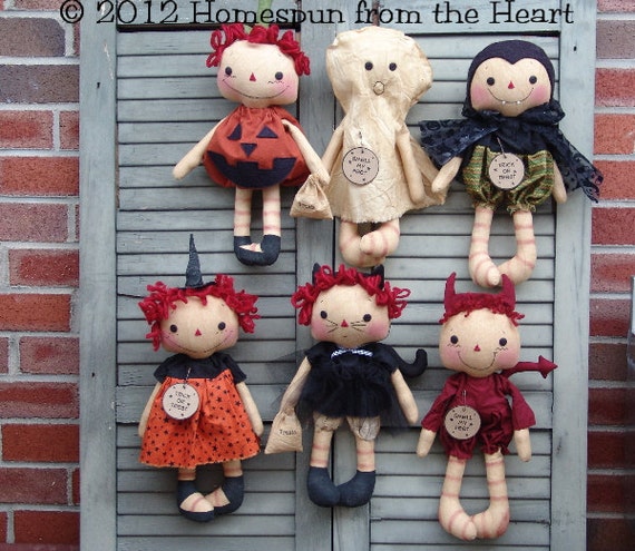 Primitive halloween dolls hotsell