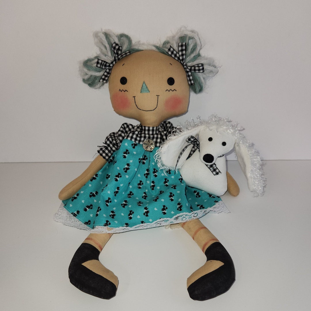 Raggedy Ann Doll With Her Poodle Dog Dog Lover's Gift - Etsy