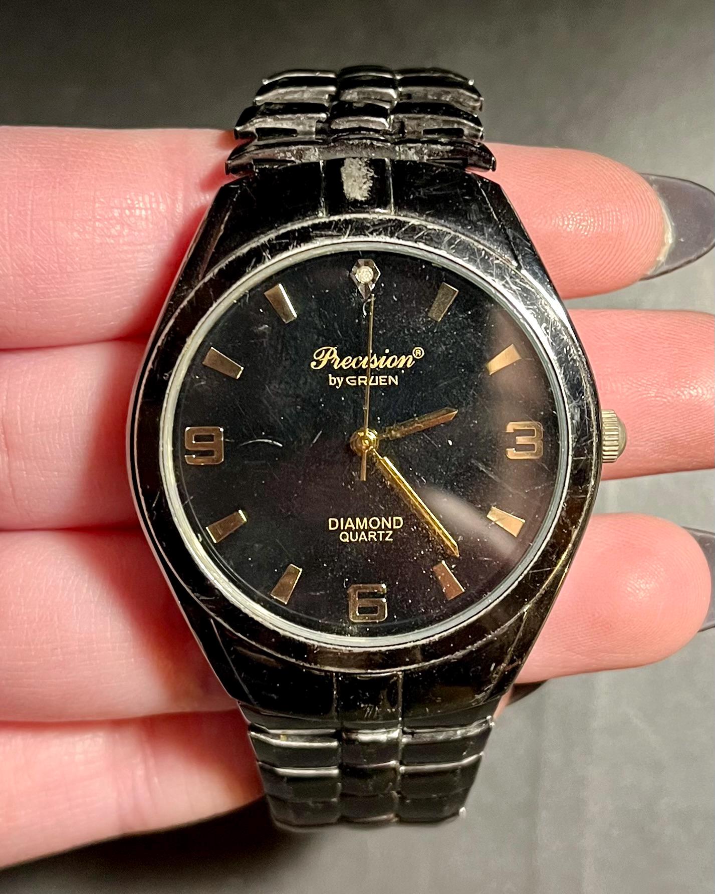 ?GRUEN diamond watch in new in box Gruen Diamond Watch - Etsy main image 2