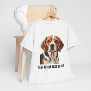 Personalized Beagle T-Shirt: Custom Dog Lover Gift