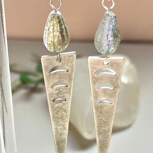 Crescent Moon Phase Earrings