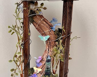 Lanterna de fada feita à mão