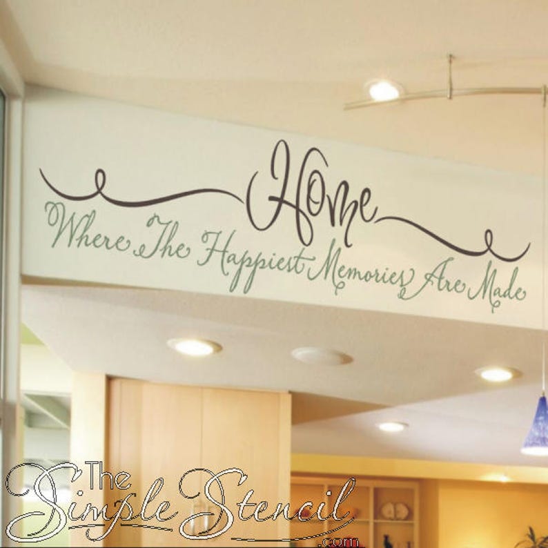 family wall decal removable family wall decal family wall | etsy